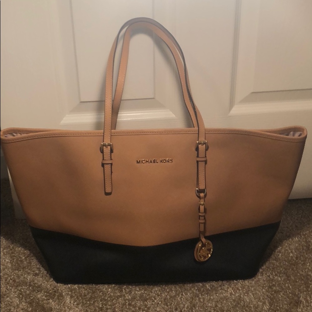 Michael Kors Large Leather Shoulder Bag